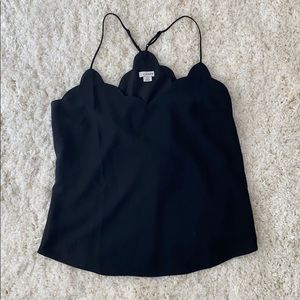 J. Crew Scalloped Tank